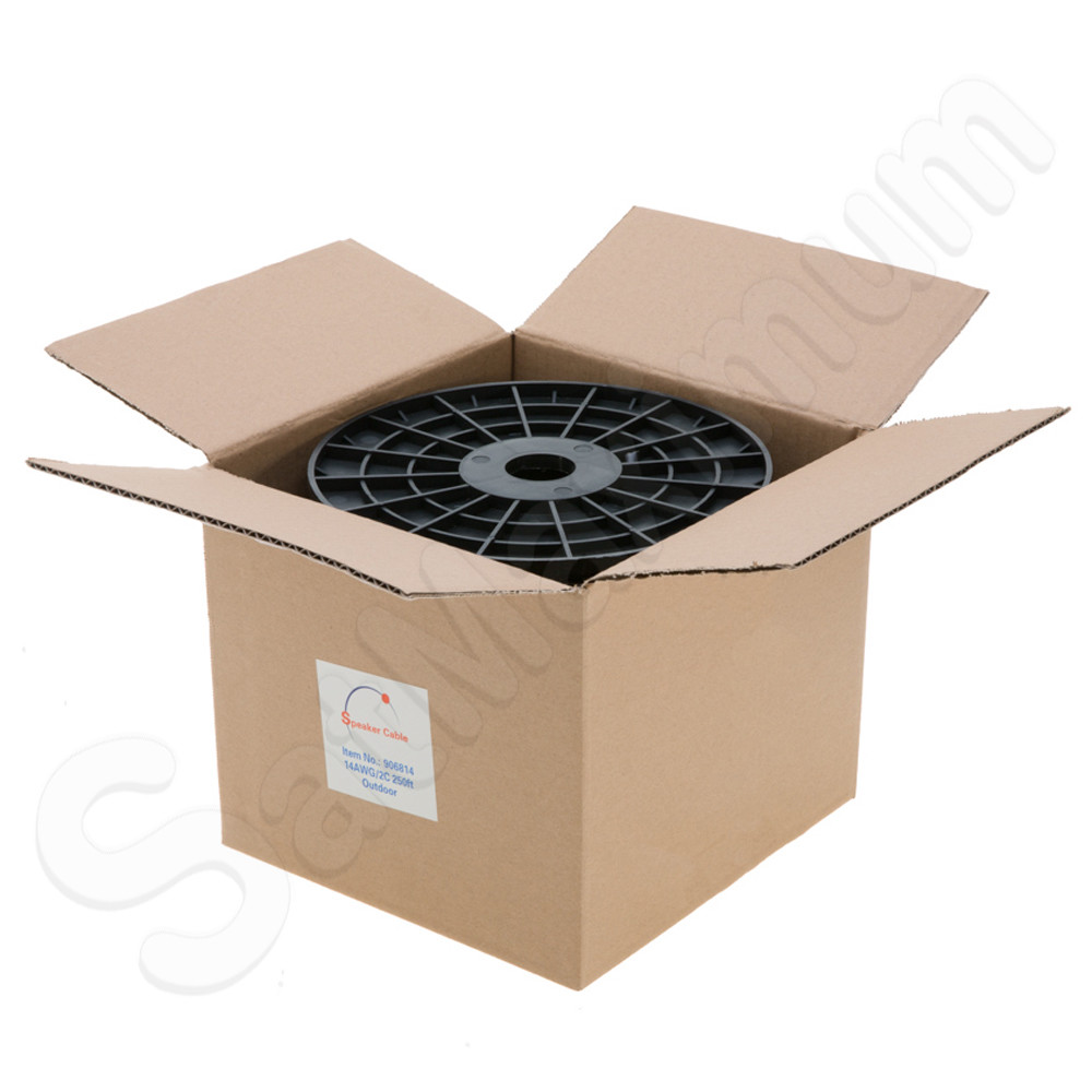 OUTDOOR Speaker Cable Direct Burial Black Audio Wire 14/2 14/4 16/2 16/4 AWG UV