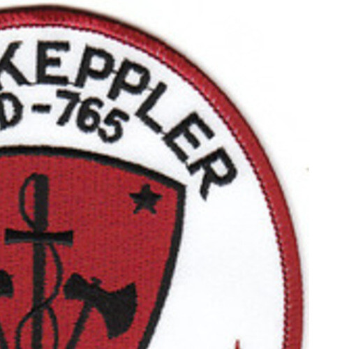 DD-765 USS Keppler Patch - Version B