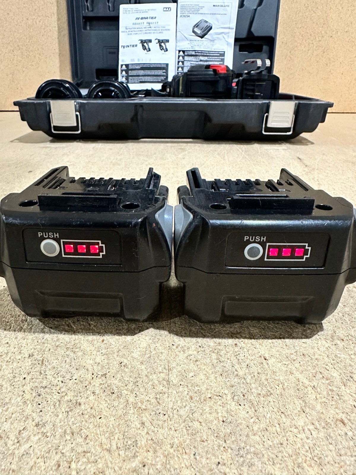 2020 MAX RB441T, TWINTIER, Rebar Tying Tool up to #7 x #7 with 19ga wire