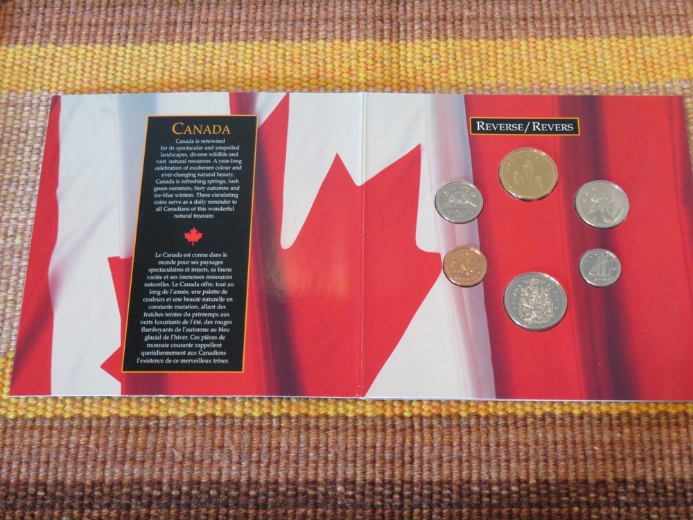1995 Canadian 6 Coin Uncirculated Set