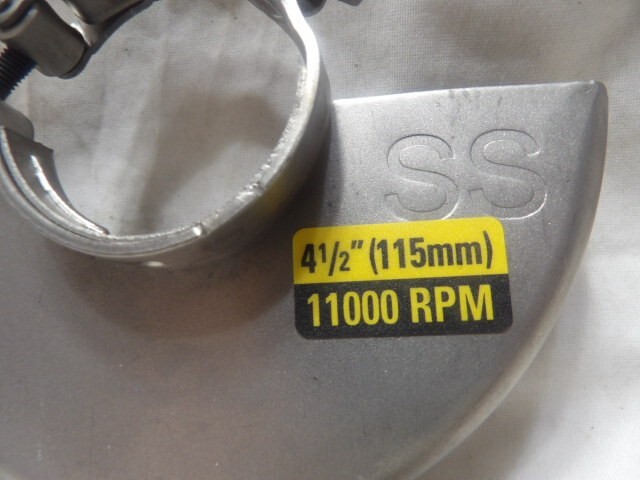 DeWalt 4-1/2" SS Stainless Steel Grinder Guard 11,000 RPM's