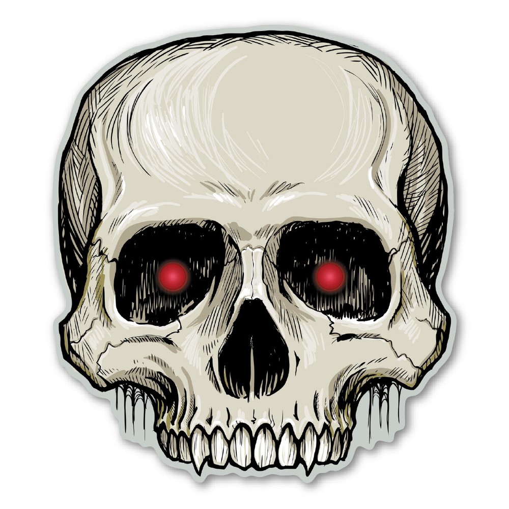 Skull Halloween Magnet