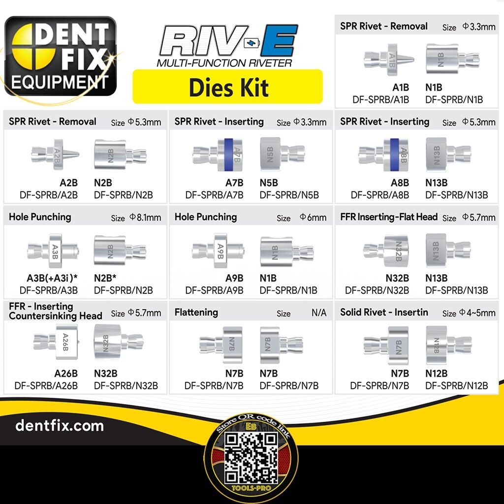 Dent Fix Equipment DF-SPR60B RIV-E 60 - Multi-Function Riveter