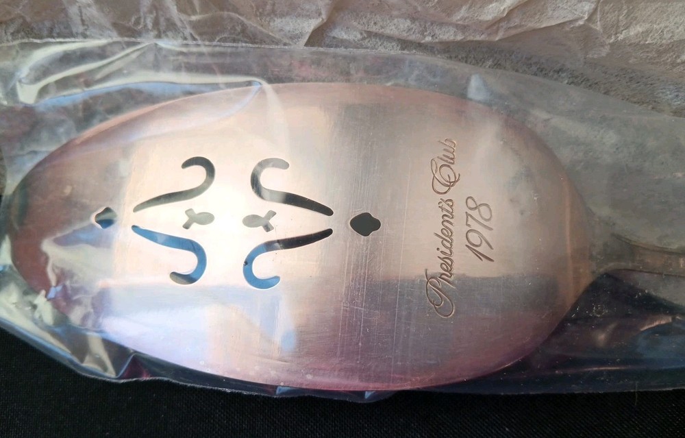 1978 AVON Presidents Club Silver Plate Cake Server-92nd Anniversary