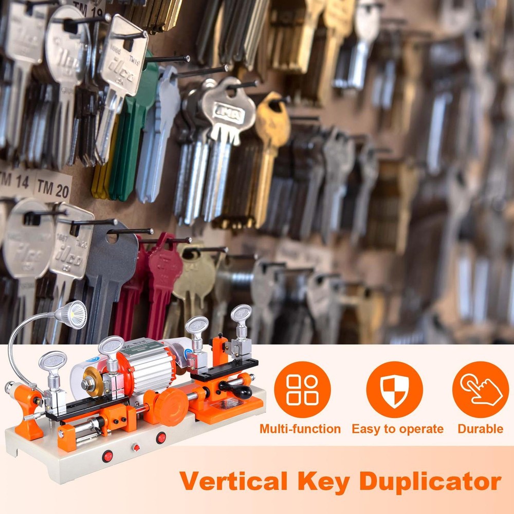 Two-sided Key Cutting duplicating Machine Cutter Key Copier Locksmith Tool