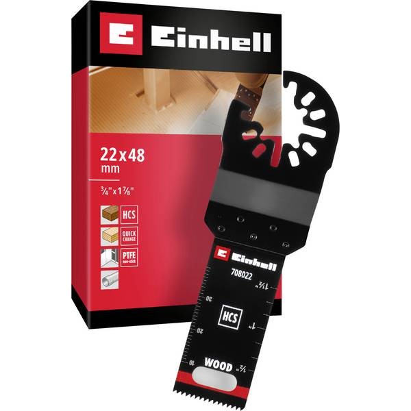Einhell 708022 HCS Holz, 22mm HCS Solid Cutting Blade 22mm 1pc