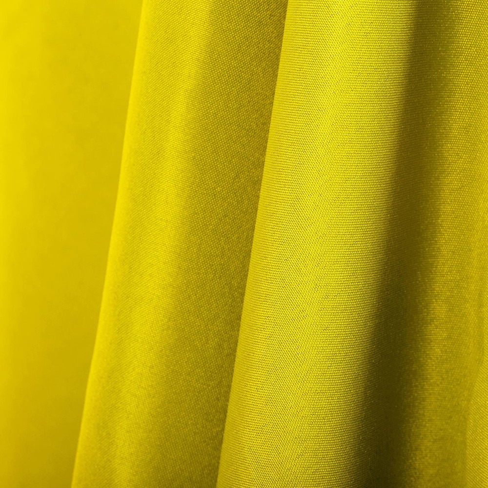 2 Pack 60x102" Yellow Rectangular Tablecloth for 6 Feet Table Polyester