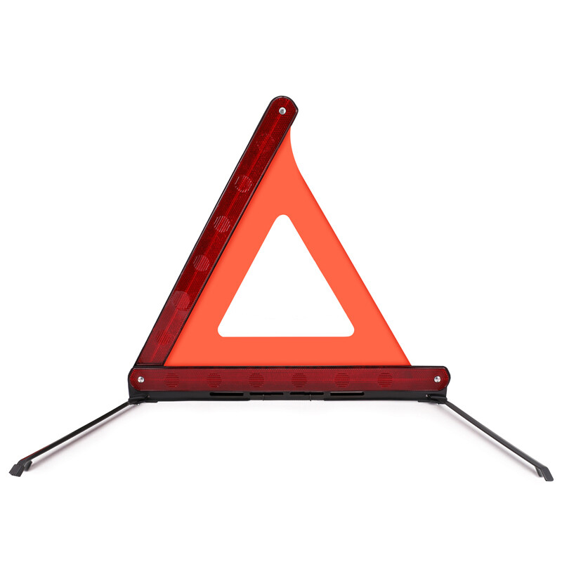 3PCS Reflective Car Warning Triangle Breakdown Hazard Road Emergency Stop Sign