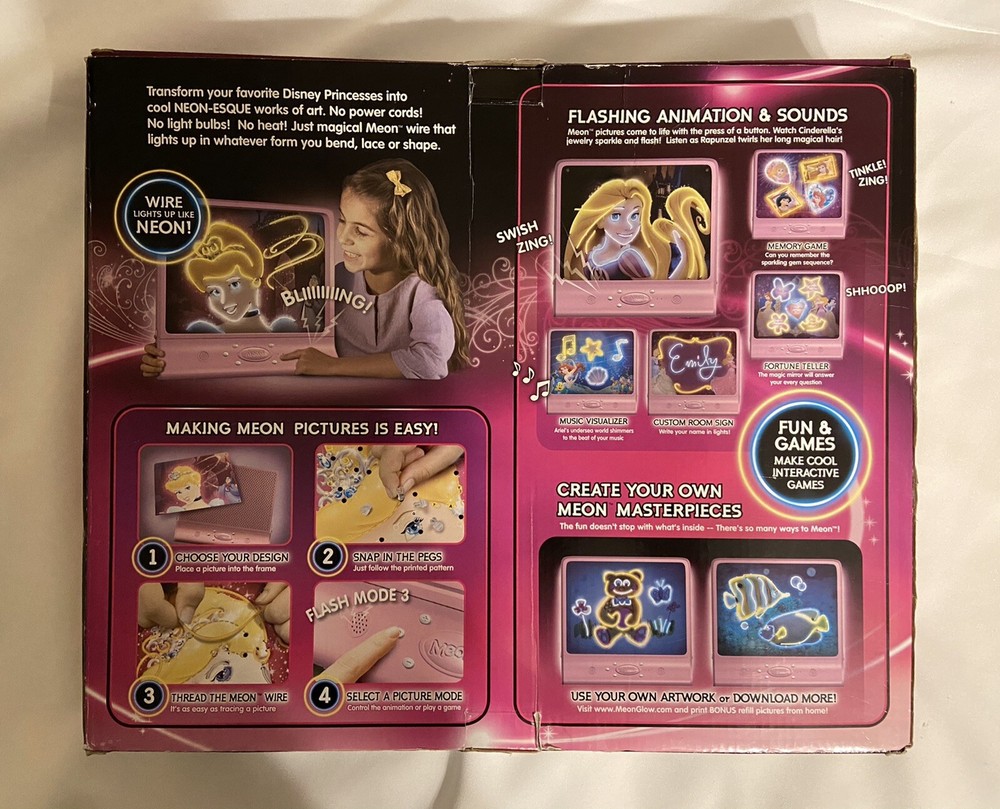 Disney Princess Meon Sign