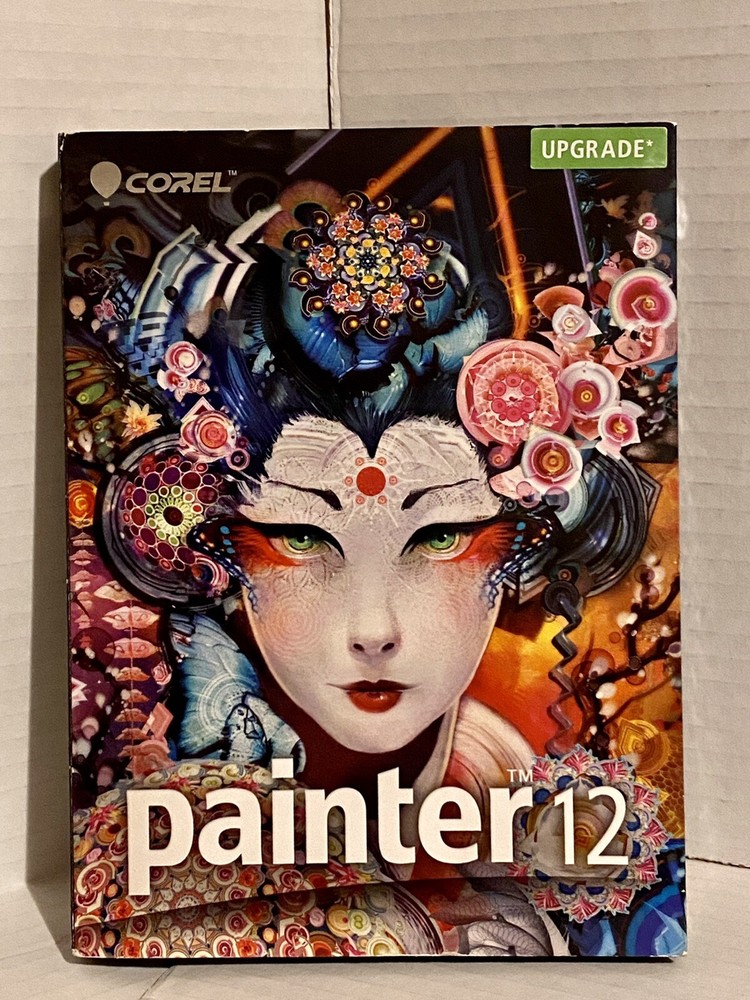 Corel Painter 12 by Corel *UPGRADE* Software W/Getting Started Guide Windows/Mac