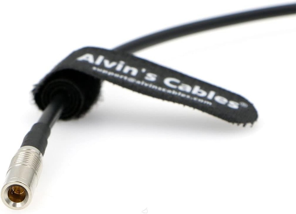 Timecode Cable for Canon R5C DIN 1.0/2.3 to BNC Male Sync Time Code Cable 12in