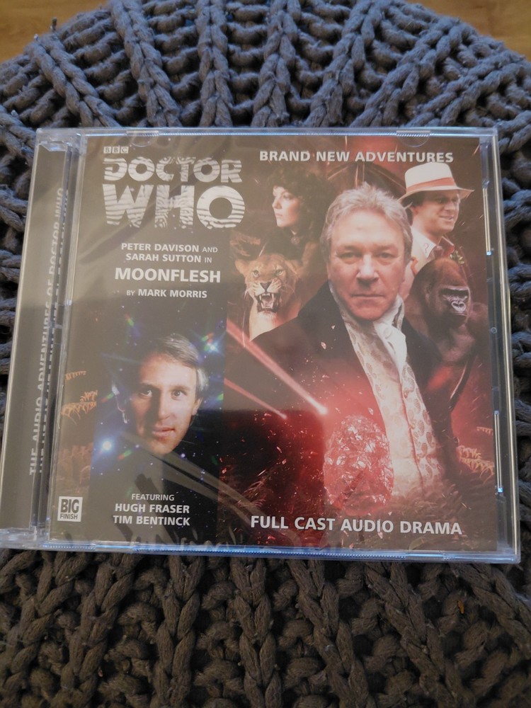 Doctor Who - Peter Davison - Moonflesh - Audio CD - NEW & SEALED