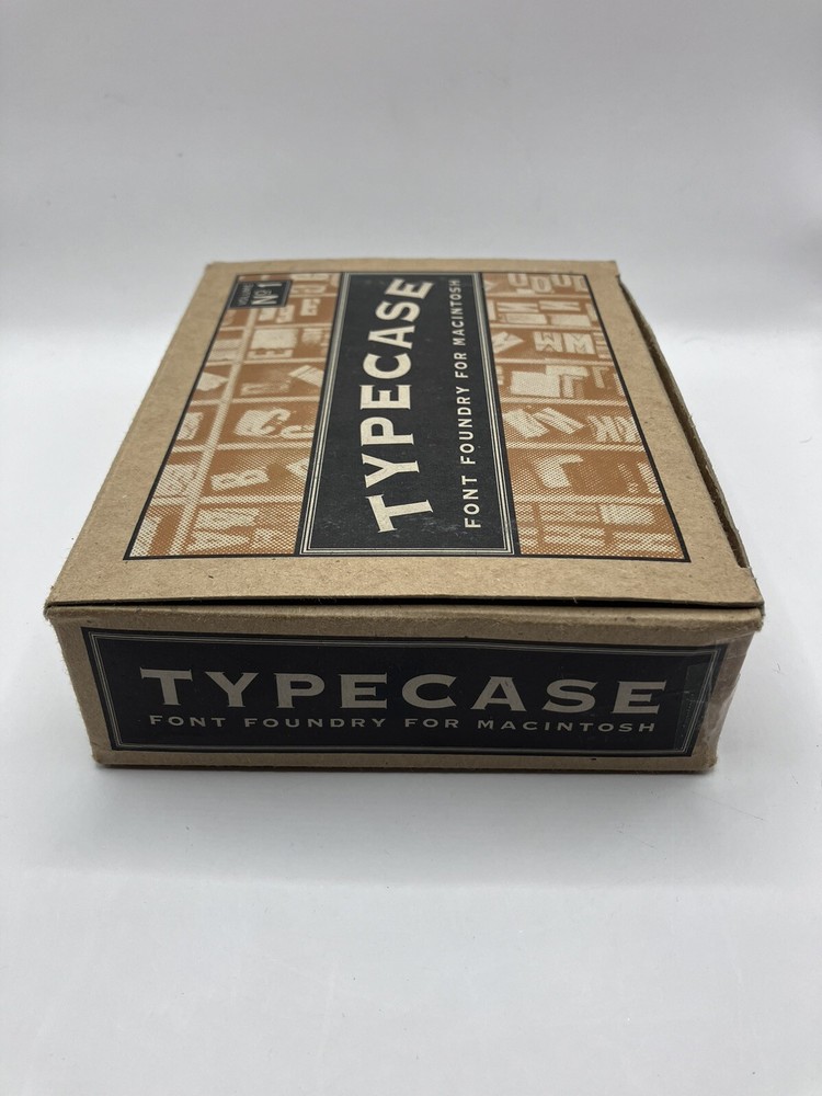 Typecase Font Foundry for Macintosh 130 Truetype & Postscript fonts install