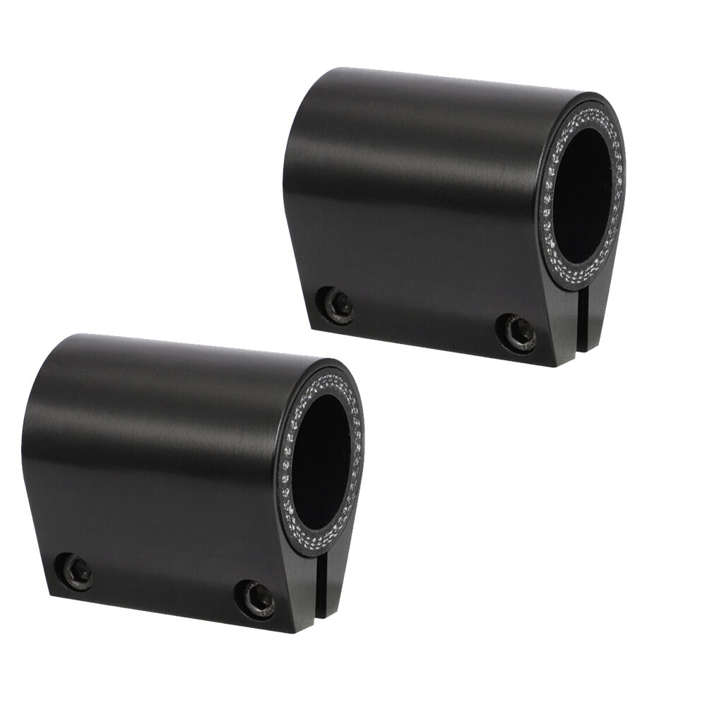 2 BILLET ALUMINUM 1" Exhaust Clamps Connectors For Yamaha Banshee 350 1987-2006