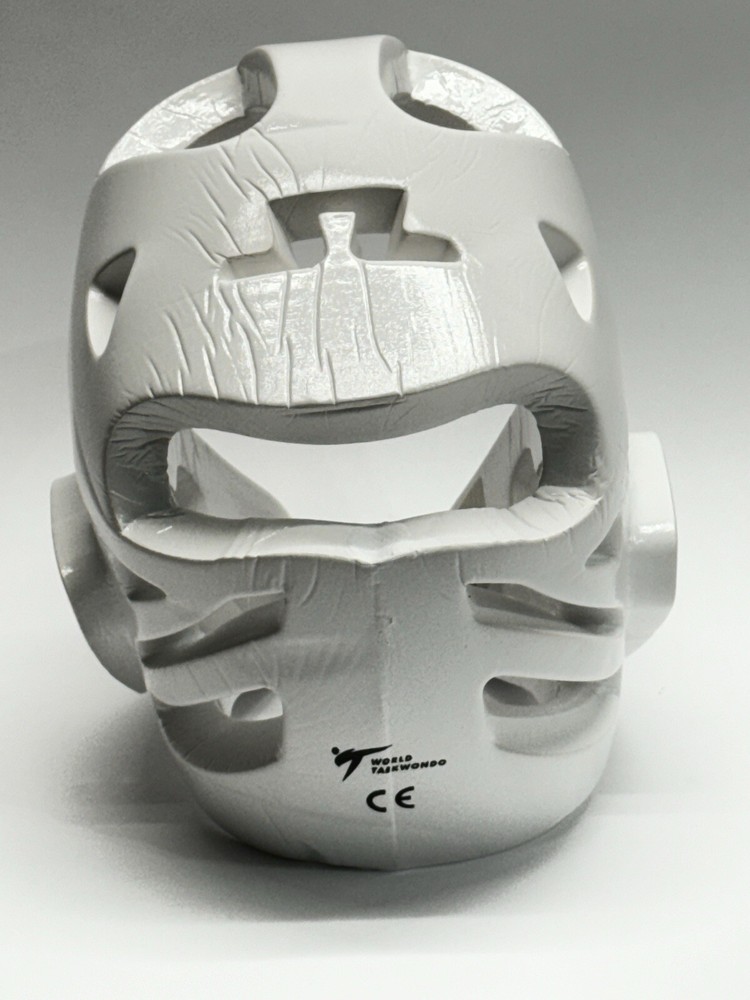 Tusah Taekwondo TKD White Head Guard Protector WTF Approved
