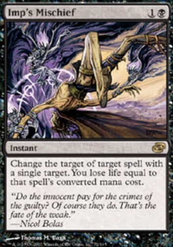 1x Imp's Mischief Heavy Play MTG Magic - Kid Icarus -