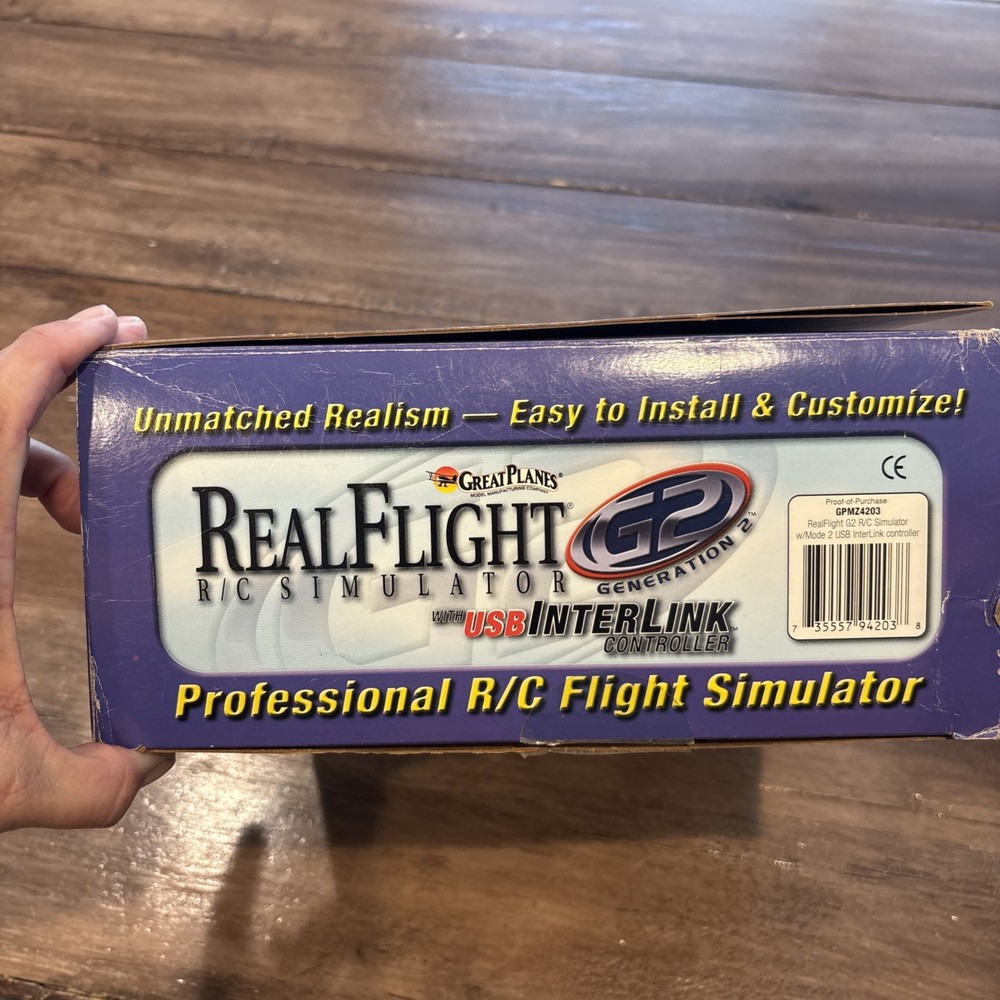 Great Planes Realflight G2 Interlink Controller RC Flight Simulator As Is