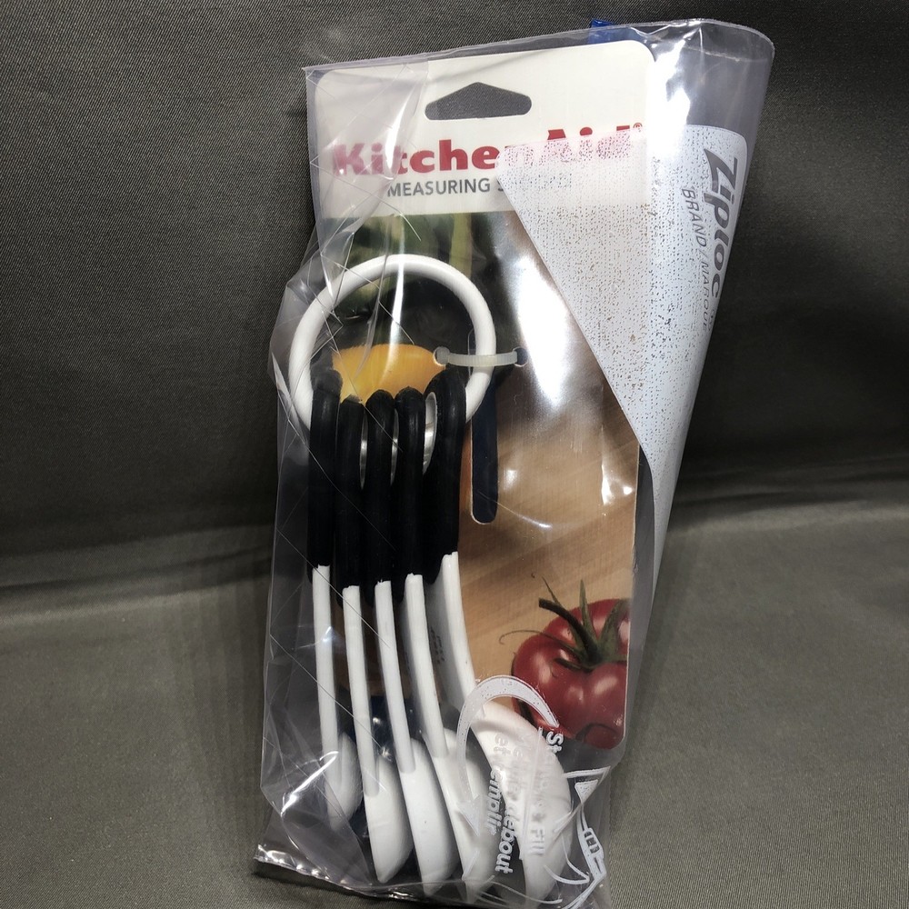 KitchenAid 5 Measuring Spoons Set White