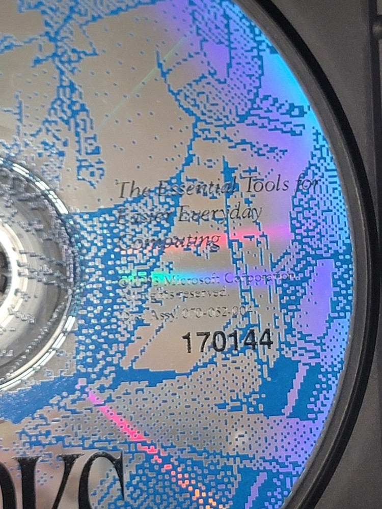 Microsoft Works CD-ROM Microsoft Home COA Vintage PC Software