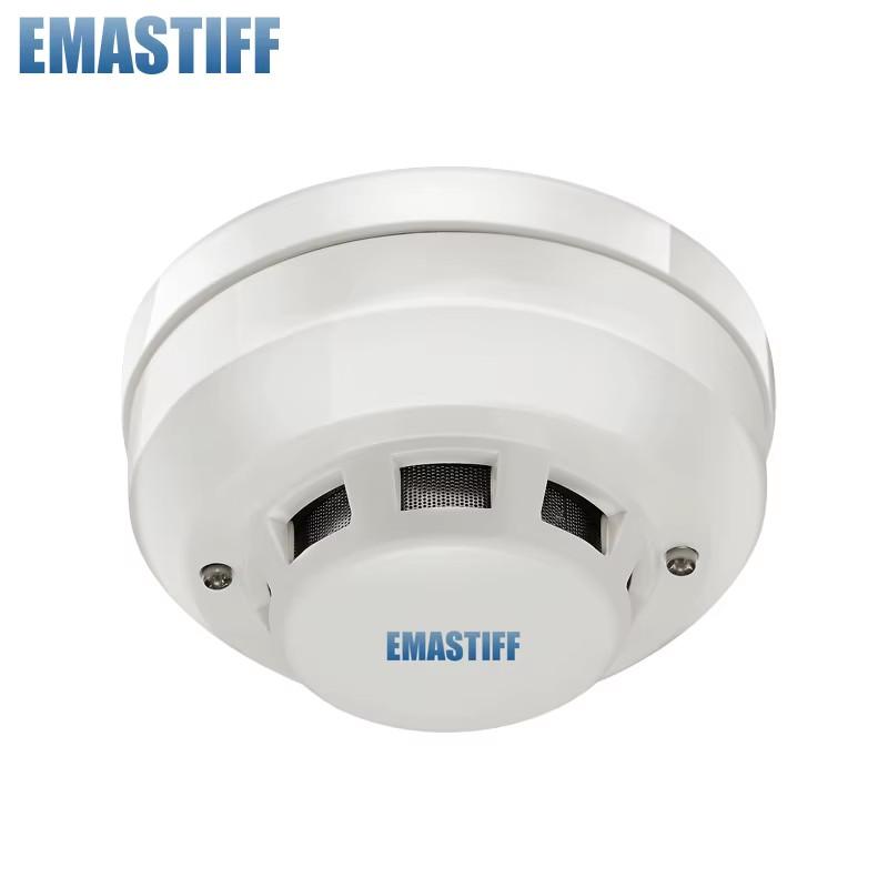 Free Shipping!New Wired Networking Sensor Smoke Detector for Host Components Smo