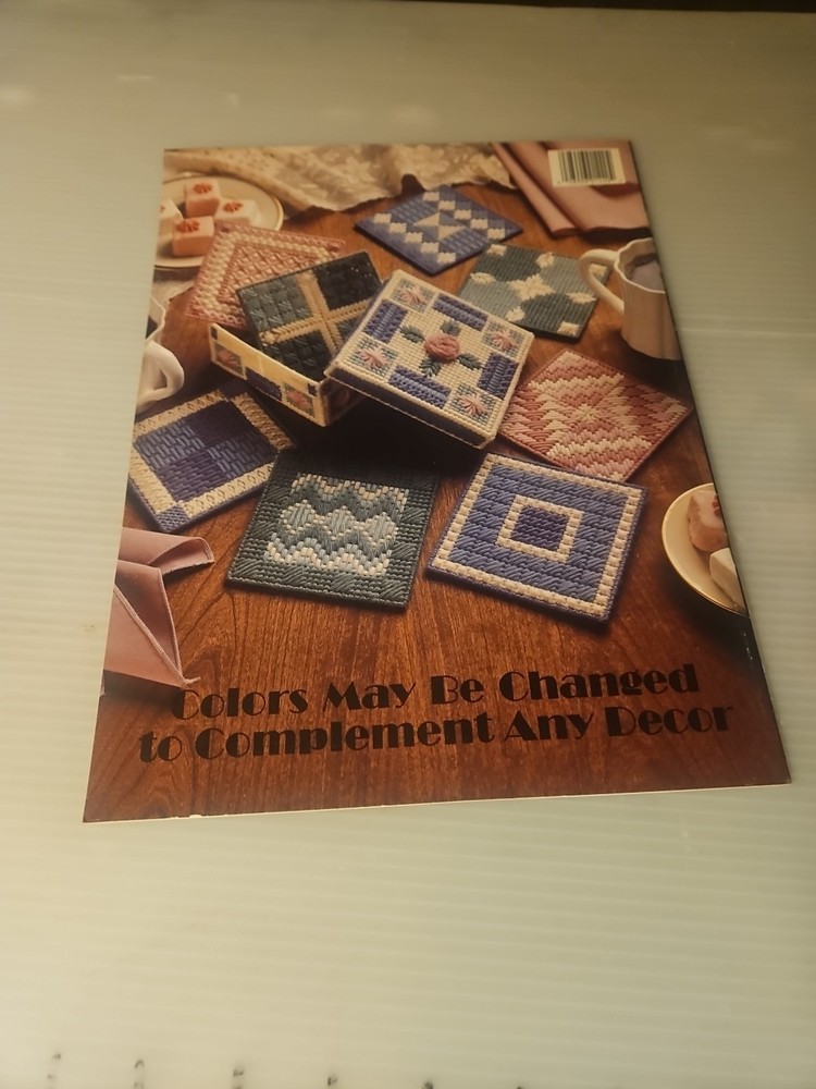 1992 Leisure Arts "Teach Yourself Plastic Canvas" # 1420 Pattern Book