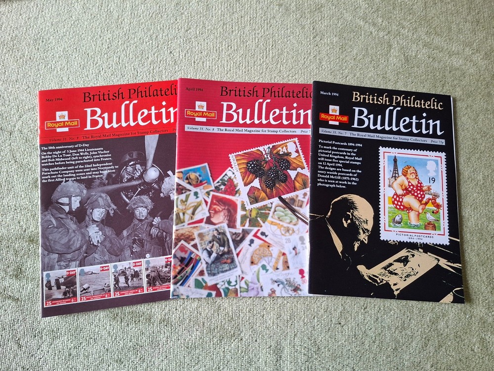 British Philatelic Bulletin Vol 31 Sept 1993 to August 1994