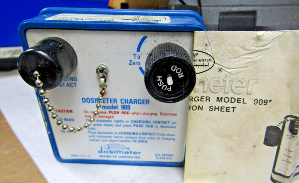 ✌ NEW DOSIMETER MODEL 909 CHARGER