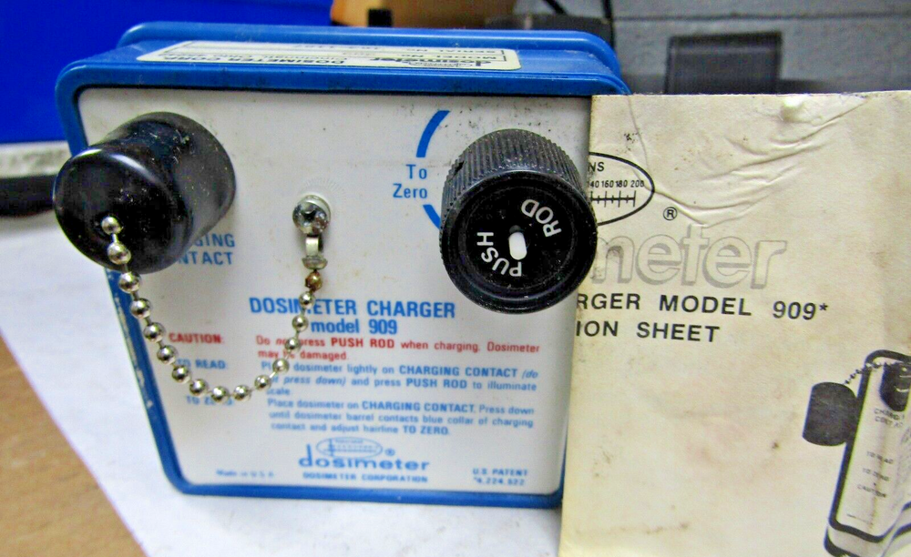 ✌ NEW DOSIMETER MODEL 909 CHARGER