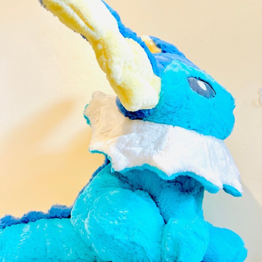 USA - 3 size - Eevee Jolteon Vaporeon Plush Doll Toy Anime Evolution Monster Set