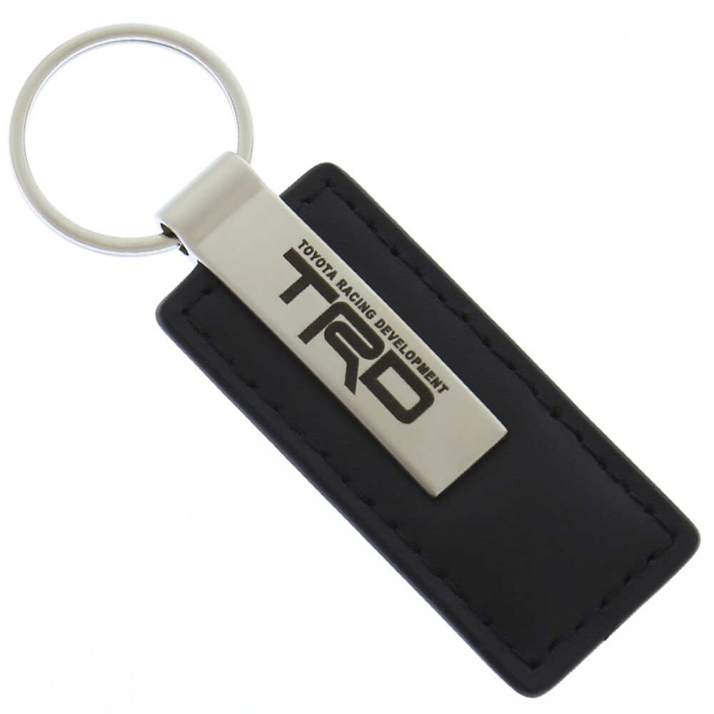 Toyota TRD Leather Keychain (Black)