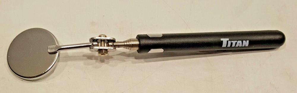 New 1- 1/4 " Telescopic Inspection Rectangular Mirror #11220