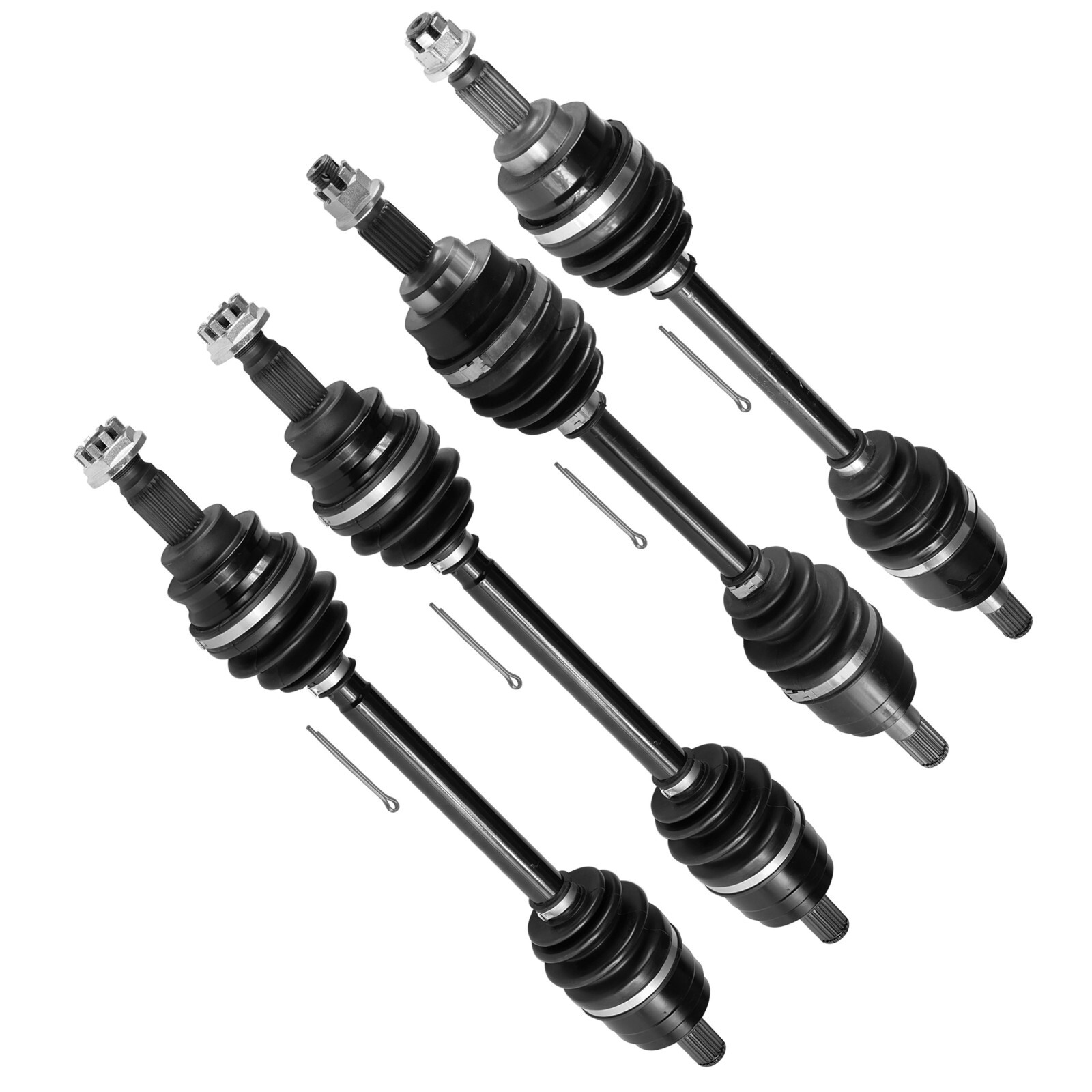 Front Rear Left Right Axles for Honda TRX650FA TRX650FGA Rincon 650 4X4 2003-05