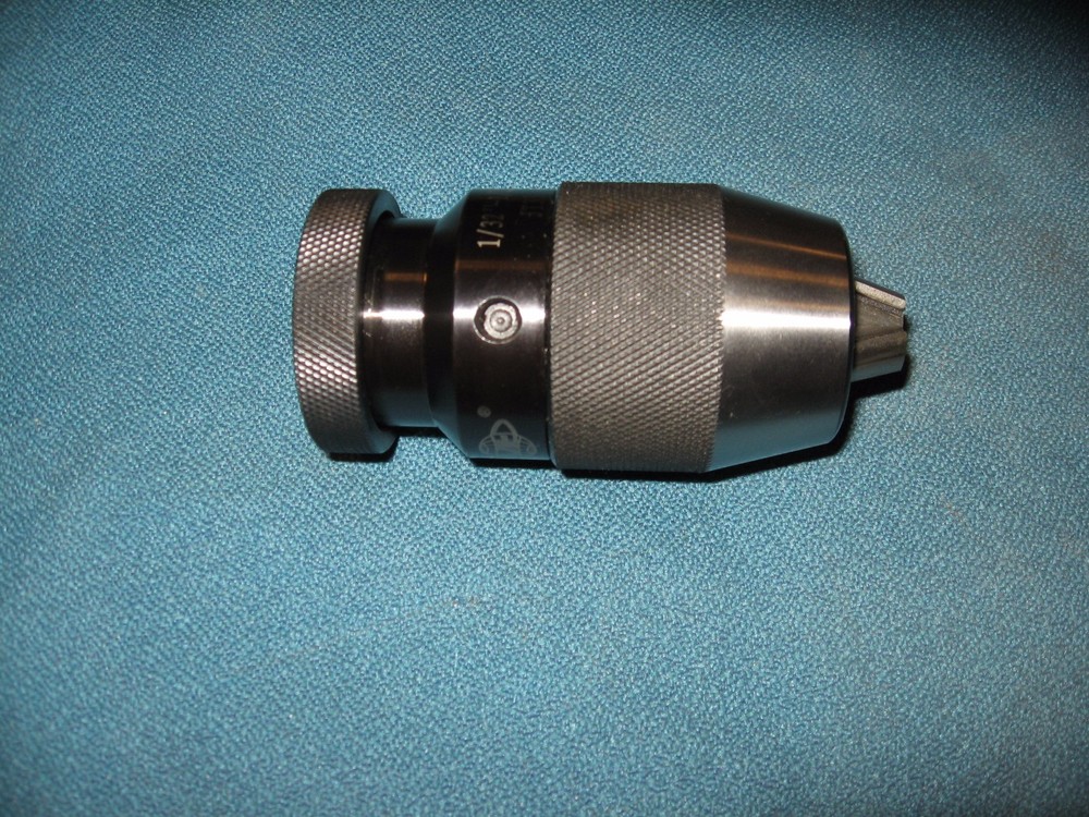 KEY LESS 1/2 DRILL CHUCK FOR CENTRAL MACHINERY  HARBOR FREIGHT 813B DRILL PRESS