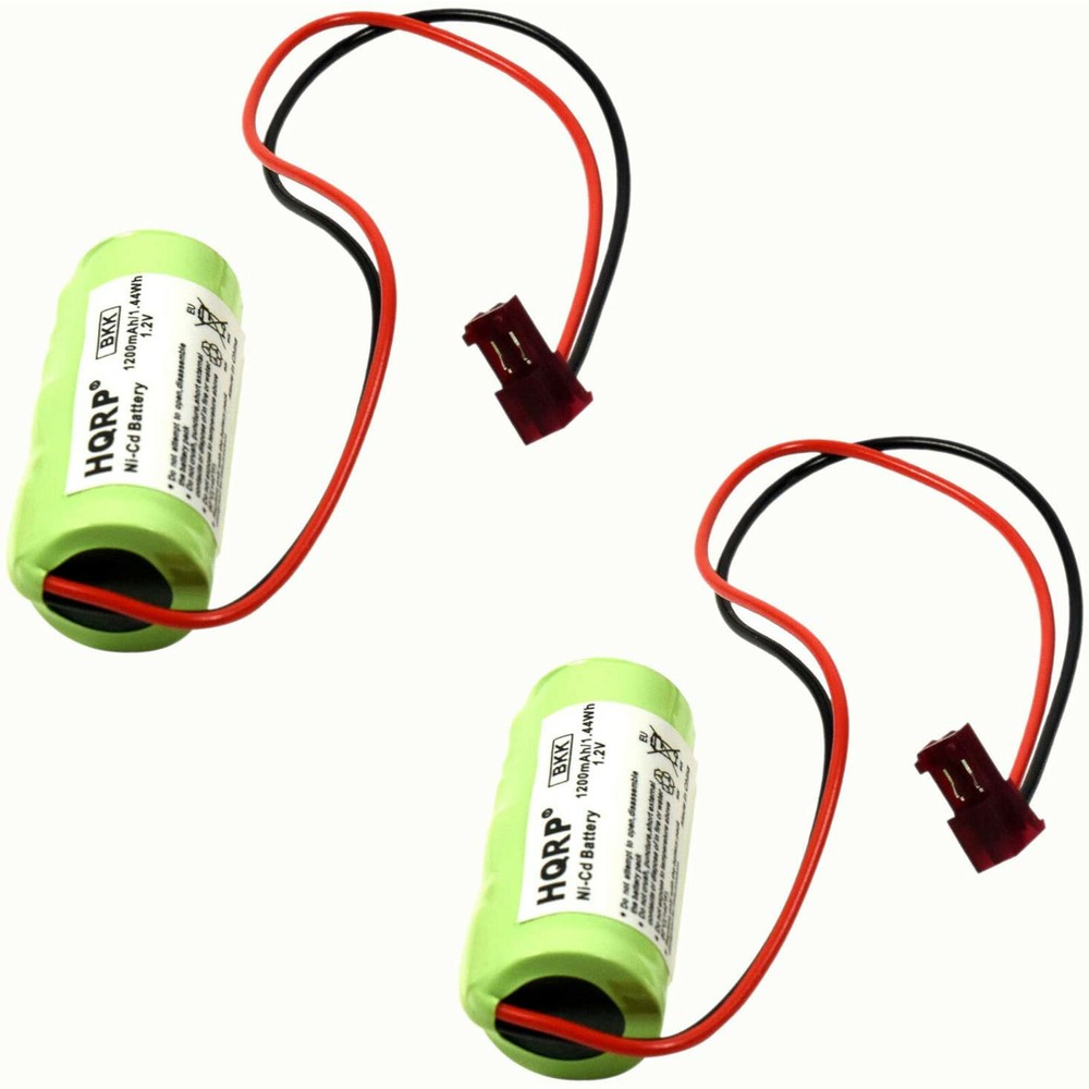 2-Pack Emergency Exit Light Battery for Lithonia 1009S00-MZ ELB0320 Replacement