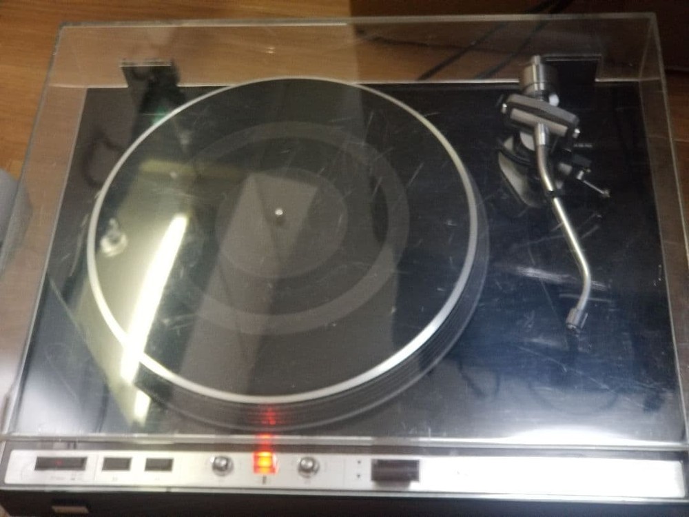 Sansui SR-636 Record Player Direct Drive Player PLL-Servo Turntable Tested