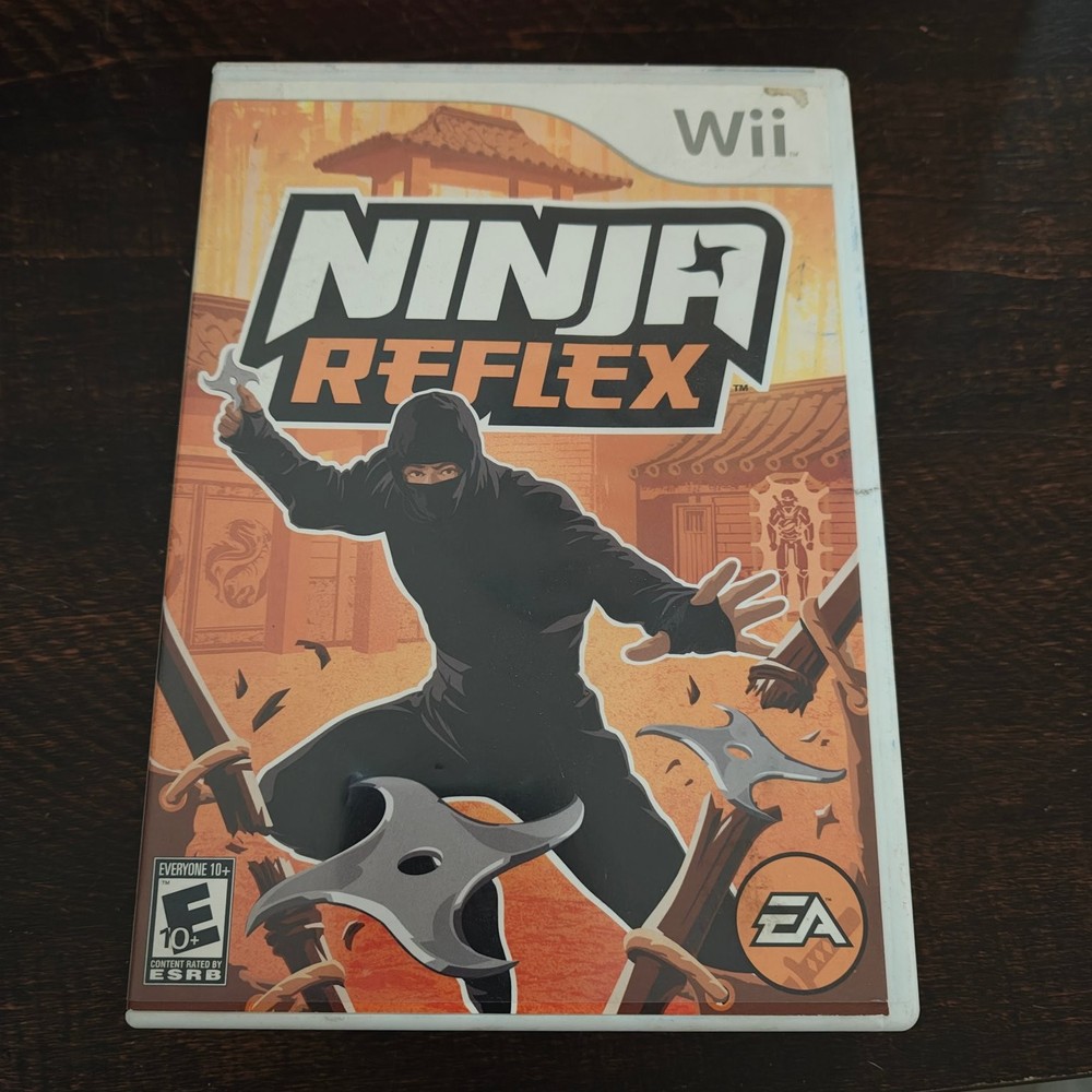 Ninja Reflex Standard Case Wii EA Everyone 10+ ESRB