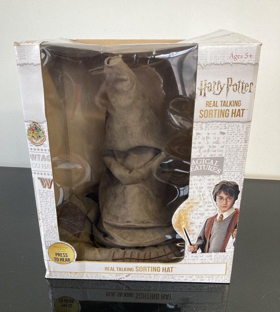 Harry Potter Wizarding World Interactive Talking Sorting Hat Working Boxed