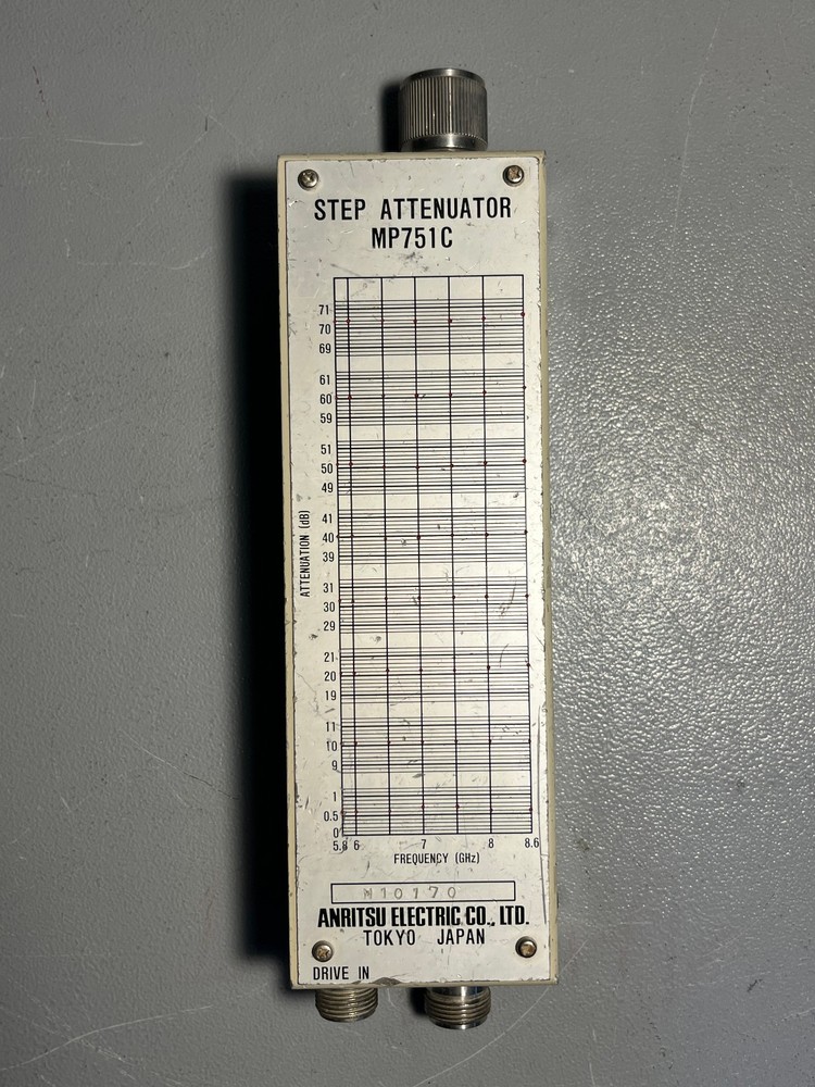 Anritsu Step Attenuator MP751C 71dB 8.6GHz