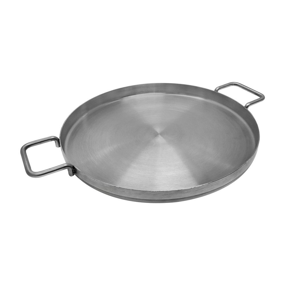 Stainless Steel Flat Comal Griddle Pan Cookware 20 inch