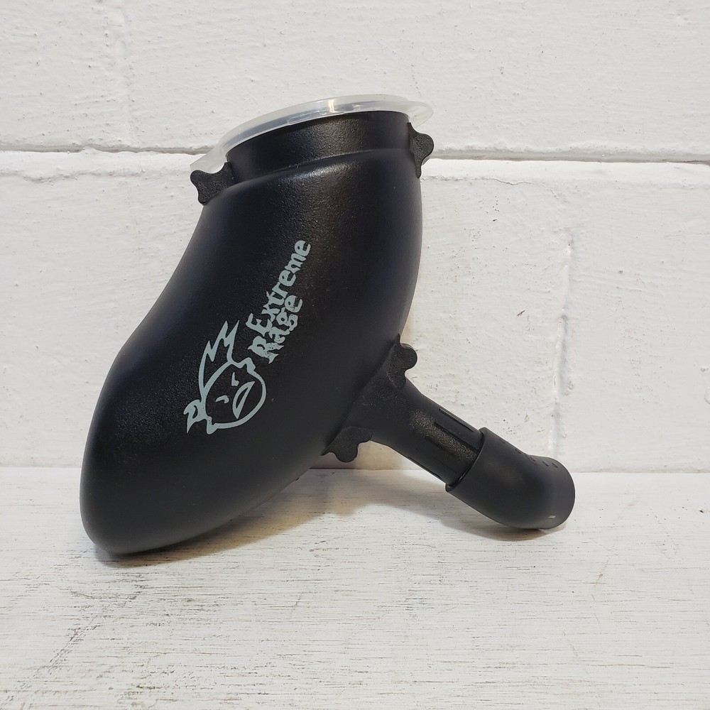 Extreme Rage Paint Ball Loader Hopper Feeder 8" Black