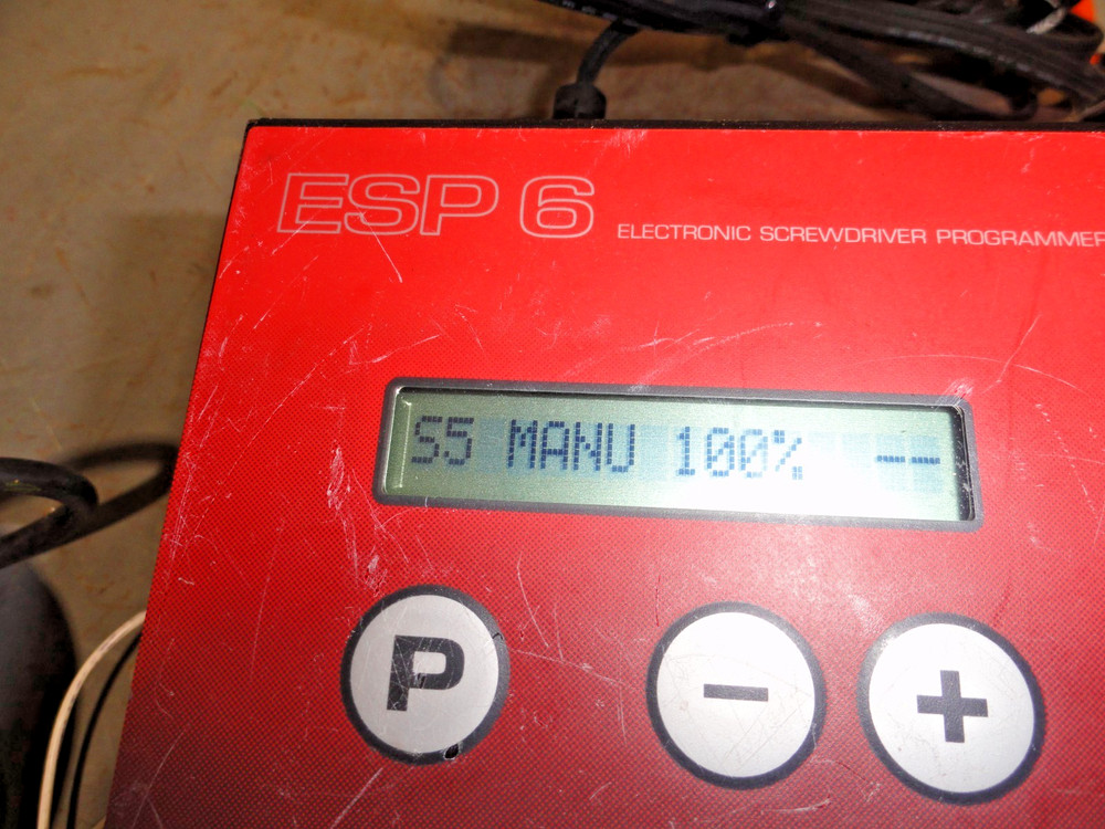 Desoutter ESP6 Low Voltage Electric Screwdriver Programmer W/2 SCREWDRIVERS