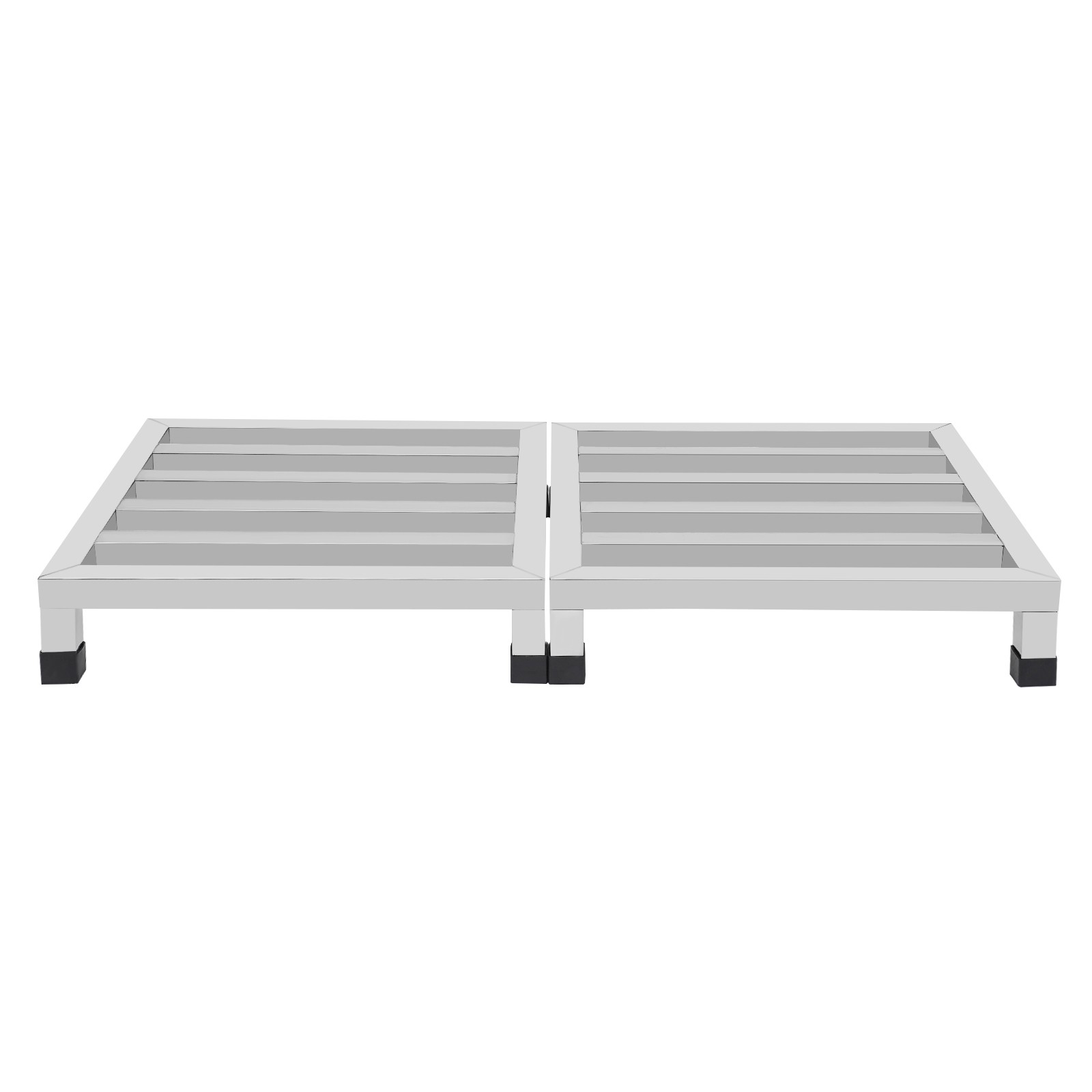 3Pcs Dunnage Stainless Steel Shelves Plants Display Rack Flower Showing Stand