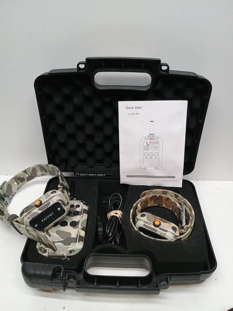 PATPET P910, TRAINING COLLARS(X2) W/REMOTE (P28011908)