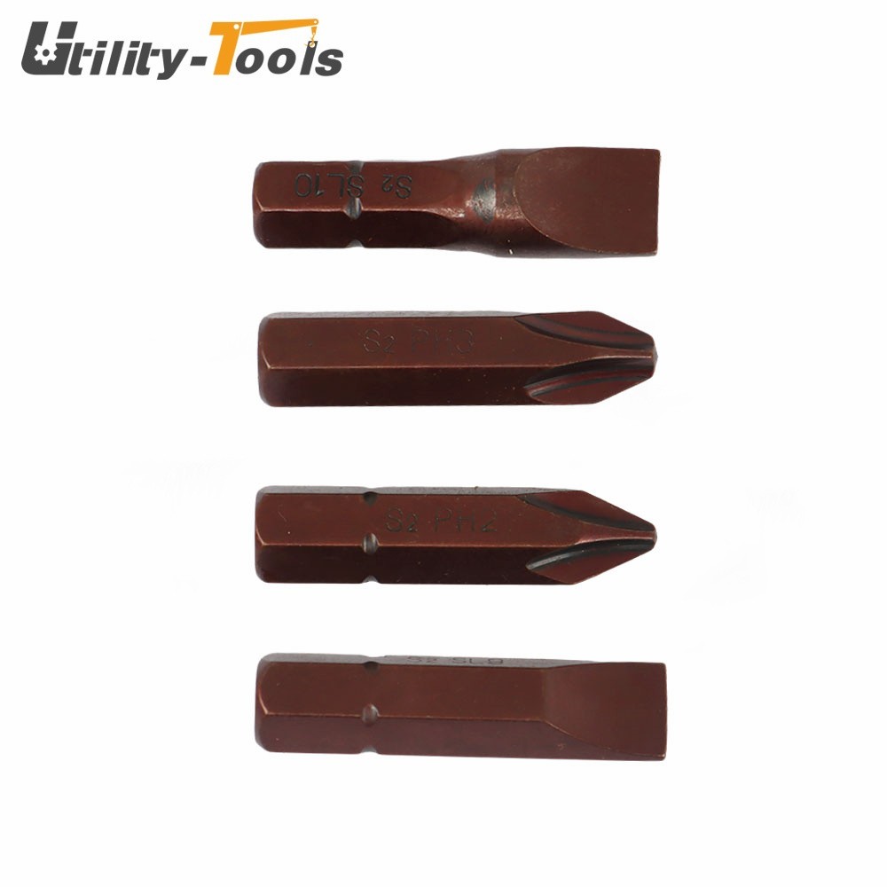 Phillips Hex 12 ×1/2" Heavy Duty Screwdriver Bits Impact Driver Socket Set Screw