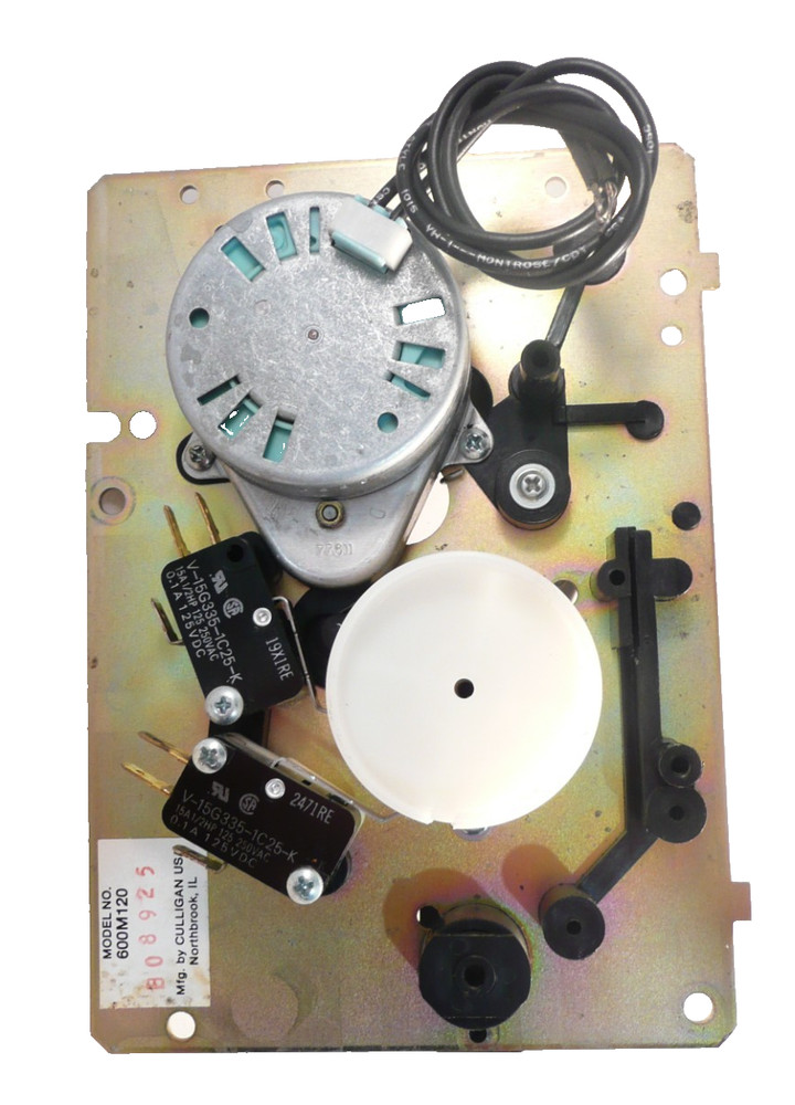 Culligan 600M120 Estate 2 Mechanical Clock Timer Timing Device Assembly