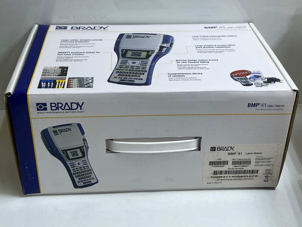 BRADY BMP41 LABEL PRINTER