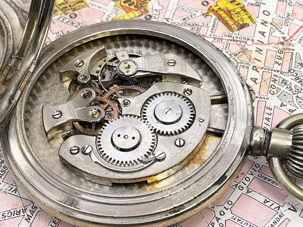 77MM controller. Metal . 1900 . POCKET WATCH