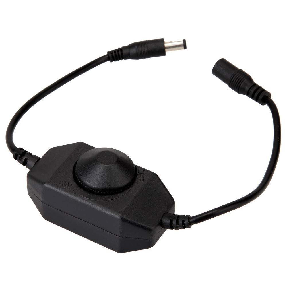 Mini Brightness Dimmer Adjustable Control for Single Color Strip Light 12V 5A