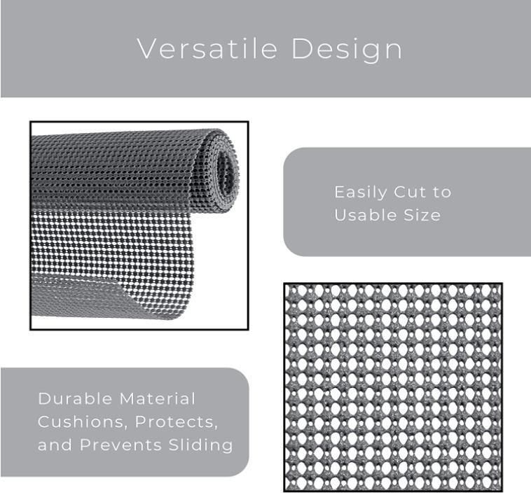 12*60in Shelf Liner for Kitchen Cabinets Shelf Drawer Liner Easily Cut to Usable