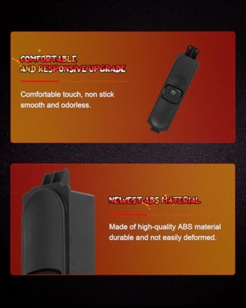 Power Window Switch A9065450913 Driver or Passenger Side Window Control